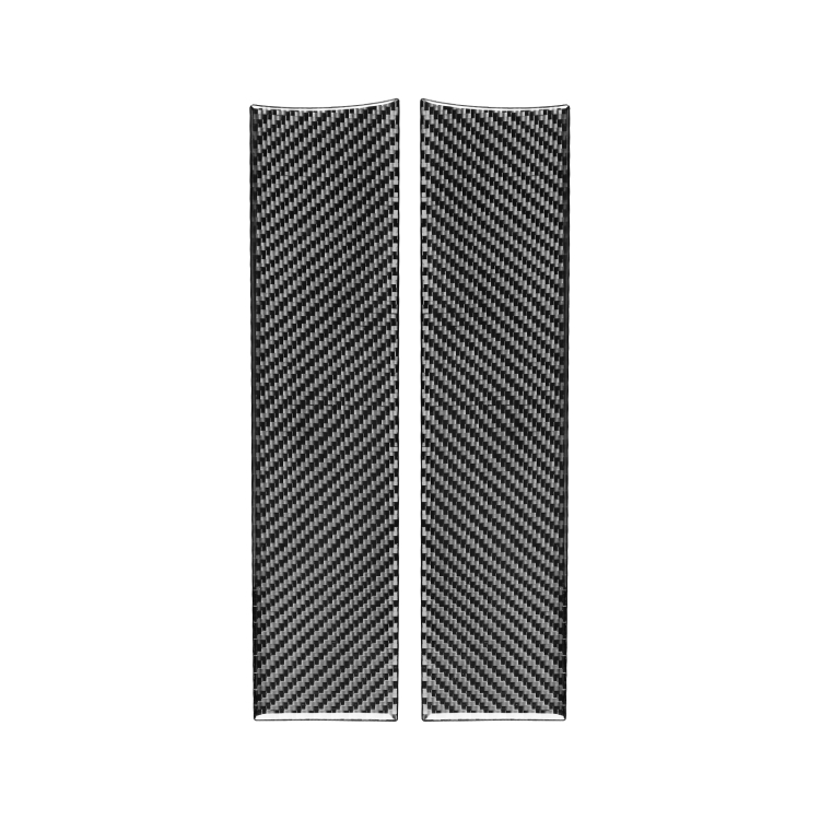 2 PCS / Set Carbon Fiber Car Armrest Box Panel Decorative Sticker for Mercedes-Benz B-Class 2019 / GLB 2020,Left and Right Drive Universal