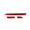 3 PCS / Set Carbon Fiber Car Center Console Strip Decorative Sticker for Toyota Tundra 2014-2018,Left Drive