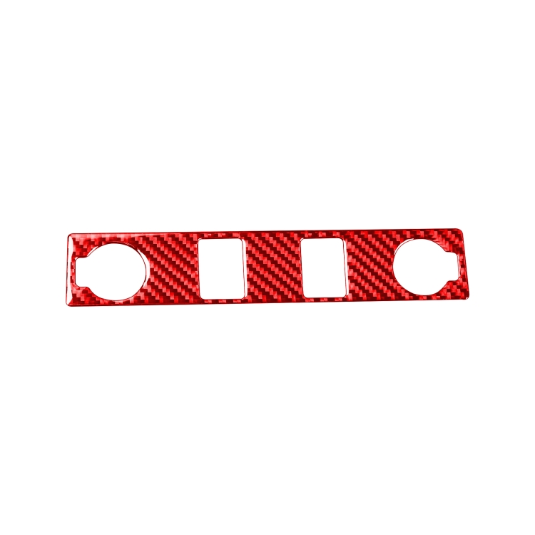 Carbon Fiber Car Cigarette Lighter Switch Decorative Sticker for Toyota Tundra 2014-2018,Left and Right Drive Universal