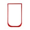 For Honda CRV 2007-2011 Carbon Fiber Car Handheld Box Panel Frame Decorative Sticker,Left and Right Drive Universal