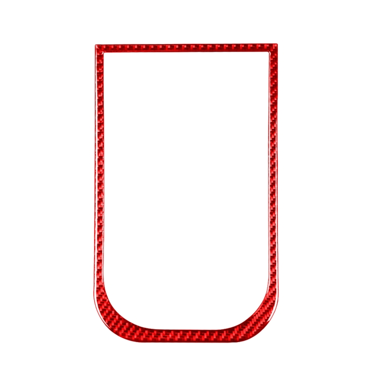 For Honda CRV 2007-2011 Carbon Fiber Car Handheld Box Panel Frame Decorative Sticker,Left and Right Drive Universal