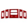 5 PCS Set for BMW 3 Series E90 High Matching Carbon Fiber Car Air Outlet Decorative Sticker,Left and Right Drive Universal