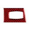 For BMW 3 Series E90 Carbon Fiber Car Ignition Switch Key Hole Decoration Sticker, Left Drive