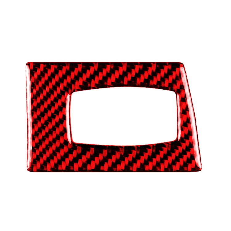 For BMW 3 Series E90 Carbon Fiber Car Ignition Switch Key Hole Decoration Sticker, Left Drive