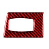 For BMW 3 Series E90 Carbon Fiber Car Ignition Switch Key Hole Decoration Sticker, Right Drive