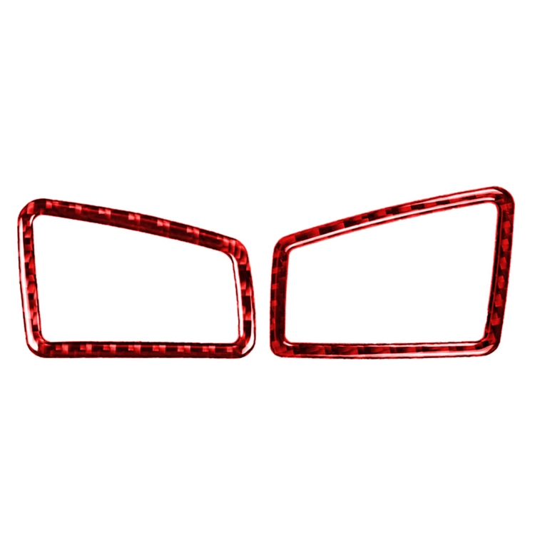 2 PCS Set for BMW 3 Series E90 Carbon Fiber Car Instrument Air Outlet Decorative Sticker,Left Drive