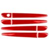 Car Carbon Fiber without Hole Outside Door Handle Decorative Sticker for Mazda CX-5 2017-2018, Right Drive