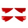 Car Carbon Fiber Inside Door Bowl Decorative Sticker for Mazda CX-5 2013-2018, Left and Right Drive