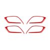 Car Carbon Fiber Inside Door Handle Decorative Sticker for Mazda CX-5 2017-2018, Left and Right Drive