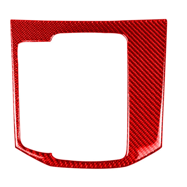 Car Carbon Fiber Gear Panel Decorative Sticker for Mazda CX-5 2017-2018, Left Drive