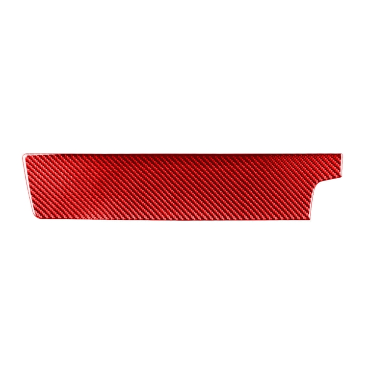 Car Carbon Fiber Passenger Center Control Panel Decorative Sticker for Toyota RAV4 2006-2013, Right Drive