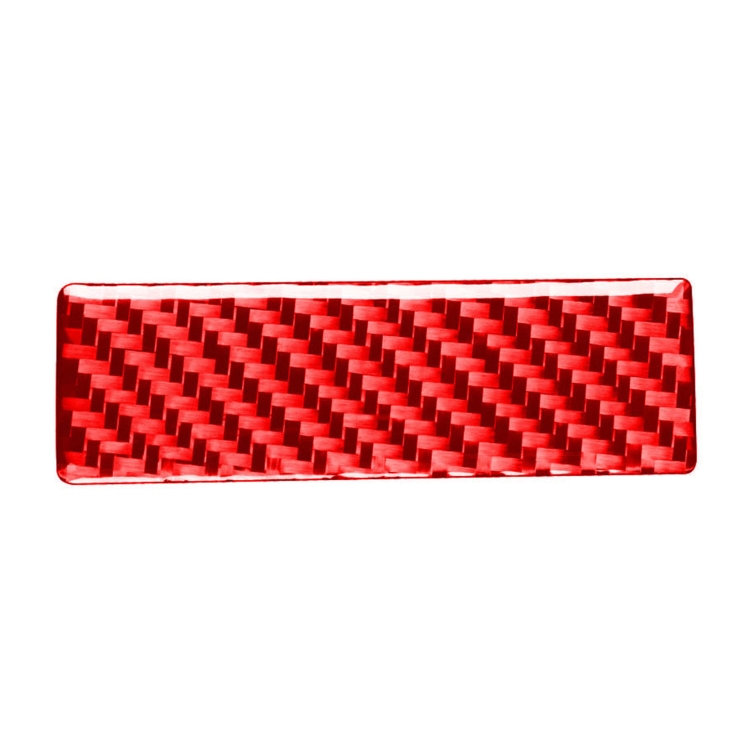 Car Carbon Fiber Headlight Switch Gasket Decorative Sticker for Toyota RAV4 2006-2013, Left and Right Drive