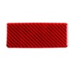 Car Carbon Fiber Rear Ashtray Panel Decorative Sticker for Infiniti Q50 2014-2020, Left and Right Drive