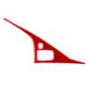 Car Carbon Fiber Driver Panel Decorative Sticker for Infiniti Q50 2014-2020, Left Drive