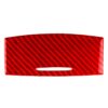 Car Carbon Fiber Gear Panel Ashtray Decorative Sticker for Infiniti Q50 2014-2020, Left and Right Drive
