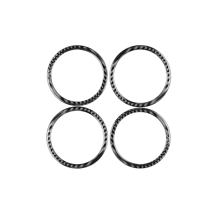 Car Door Horn Ring Decorative Sticker for BMW F52 1 Series Sedan 2017-2019, Left Drive