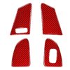 Car Window Lift Button C Decorative Sticker for Volvo V60 2010-2017, Left Drive