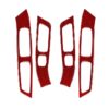 Car Window Lift Decorative Sticker for Volvo V60 2010-2017, Left and Right Drive