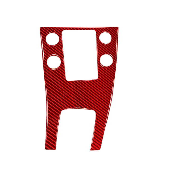 Car Carbon Fiber Central Control Panel Decorative Sticker for Volvo V60 2010-2017, Right Drive