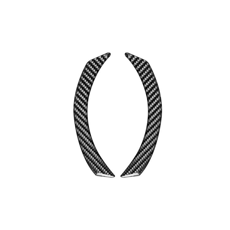 Car Carbon Fiber Dashboard Decorative Sticker for Mazda 3 Axela 2020, Left and Right Drive Universal