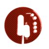 Car Carbon Fiber Automatic Transmission Panel Decorative Sticker for Nissan 370Z / Z34 2009-, Right Drive