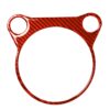 Car Carbon Fiber Automatic Gear Panel Decorative Sticker for Nissan 370Z / Z34 2009-, Left and Right Drive Universal