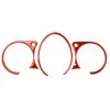 Car Carbon Fiber Speed Dashboard Decorative Sticker for Nissan 370Z / Z34 2009-, Left and Right Drive Universal