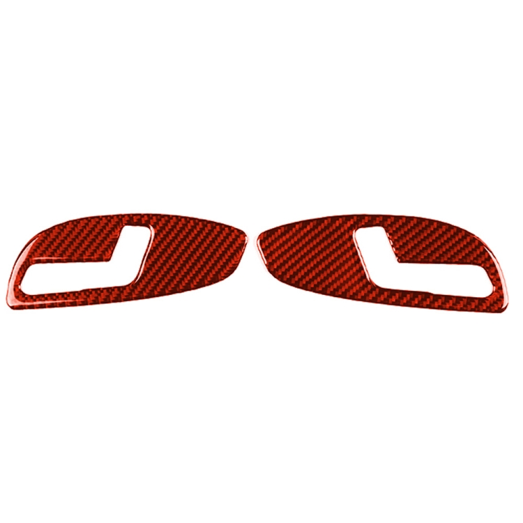 Car Carbon Fiber Seat Adjustment Panel Decorative Sticker for Chevrolet Camaro 2017-2019, Left and Right Drive Universal