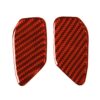 Car Carbon Fiber Inside Door Bowl Decorative Sticker for Chevrolet Camaro 2017-2019, Left and Right Drive Universal