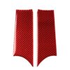 Car Carbon Fiber Door Handle Cover Decorative Sticker for BMW Mini F56, Left and Right Drive Universal