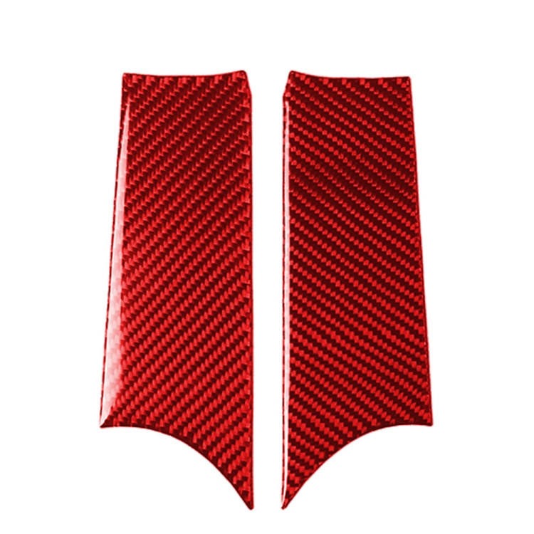 Car Carbon Fiber Door Handle Cover Decorative Sticker for BMW Mini F56, Left and Right Drive Universal