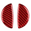 Car Carbon Fiber Door Handle Decorative Sticker for BMW Mini, Left and Right Drive Universal