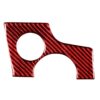 Car Carbon Fiber Key Hole Decorative Sticker for Porsche Panamera, Left Drive