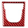 Car Carbon Fiber Electronic Handbrake Panel Decorative Sticker for Porsche Macan 2014-2021, Left and Right Drive Universal