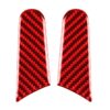 Car Carbon Fiber Rearview Mirror Decorative Sticker for Porsche Macan 2014-2021, Left and Right Drive Universal