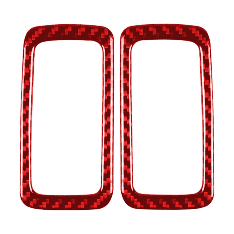 Car Carbon Fiber Rear Dome Light Panel Decorative Sticker for Porsche Macan 2014-2021, Left and Right Drive Universal