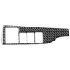 Car Carbon Fiber Headlight Switch Decorative Sticker for Toyota Corolla / Levin 2014-2018, Left Drive