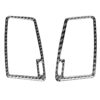 Car Carbon Fiber Two Sides Air Outlet Decorative Sticker for Volvo XC90 2003-2014, Left and Right Drive Universal