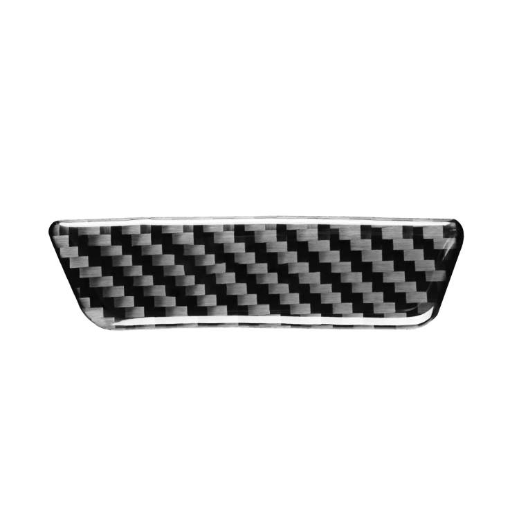 Car Carbon Fiber Armrest Box Decorative Sticker for Audi A6L / A7 2019-, Left and Right Drive Universal