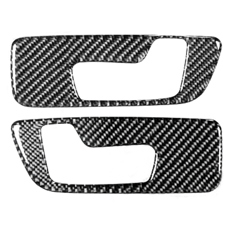 Car Carbon Fiber M High Performance Door Handle D Decorative Sticker for BMW G01 X3 2018-2020 / G02 X4 2019-2020, Left and Right Drive Universal