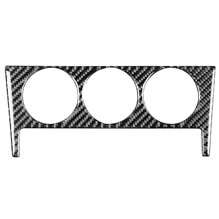 Car Carbon Fiber Air Conditioning Button A Decorative Sticker for Subaru BRZ / Toyota 86 2017-2019, Left and Right Drive Universal