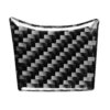 Car Carbon Fiber Steering Wheel Decorative Sticker for Subaru BRZ / Toyota 86 2017-2019, Left and Right Drive Universal