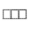 Carbon Fiber Car Mode Switch Decorative Sticker for Toyota Tundra 2014-2018, Left Right Driving Universal