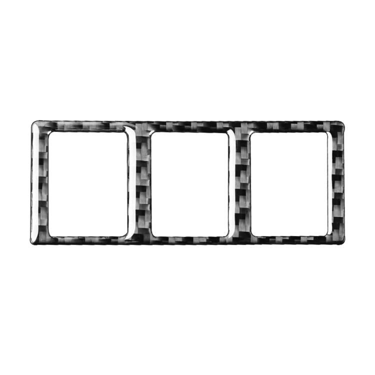 Carbon Fiber Car Mode Switch Decorative Sticker for Toyota Tundra 2014-2018, Left Right Driving Universal