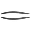 2 PCS / Set Carbon Fiber Car Lamp Eyebrow Decorative Sticker for BMW E92 / E93 2006-2012, Drop Glue Version