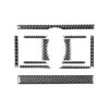 12 PCS / Set Carbon Fiber Car Air Conditioning Switch Panel Decorative Sticker for Toyota 4Runner 2010-2020