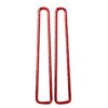 2 PCS / Set Carbon Fiber Car Window Air Outlet Defogging Decorative Sticker for Nissan GTR R35 2008-2020, Left and Right Driving Universal