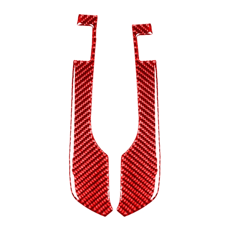 2 PCS / Set Carbon Fiber Car Speedometer Decorative Sticker for Nissan GTR R35 2008-2016, Left and Right Driving Universal