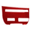 Carbon Fiber Car CD Player Console B Version Decorative Sticker for Nissan GTR R35 2008-2016, Left Driving