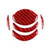 5 PCS / Set Carbon Fiber Car Central Air Outlet Decorative Sticker for Nissan GTR R35 2008-2016, Left and Right Driving Universal